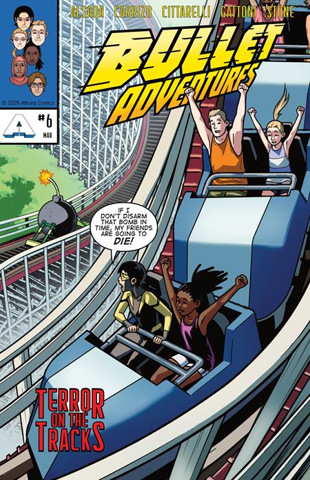 BULLET ADVENTURES #6 CVR A NICOLAS CARRIZO FRANCESCA CITTARELLI