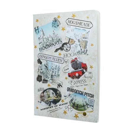 HARRY POTTER COLLECTION THE WIZARDING WORLD NOTEBOOK TP A4 LINED LARGE Previously Offered thru Other Distributors