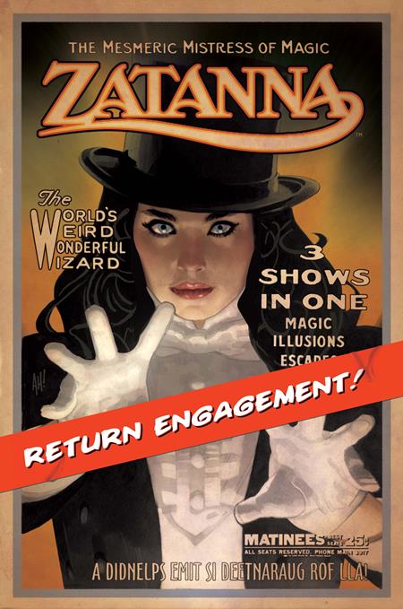 ZATANNA (2026) #1 CVR E ADAM HUGHES FOIL VAR