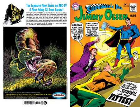 SUPERMANS PAL JIMMY OLSEN #115 FACSIMILE EDITION CVR C NEAL ADAMS FOIL VAR