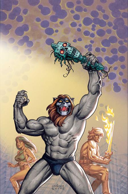 THUNDARR THE BARBARIAN #4 CVR G INC 1:10 JOSEPH MICHAEL LINSNER VIRGIN VAR