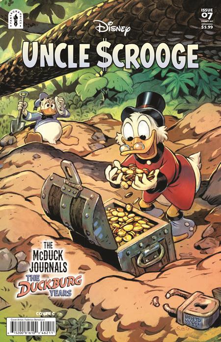UNCLE SCROOGE LEGACY #467 THE MCDUCK JOURNALS THE DUCKBURG YEARS CVR C INC 1:10 ULRICH SCHROEDER WRAPAROUND VAR