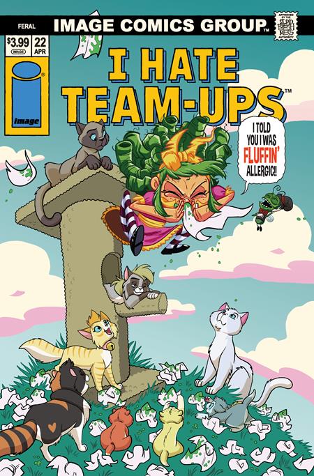 FERAL #22 CVR D TONY FLEECS I HATE FAIRYLAND TEAM UP VAR