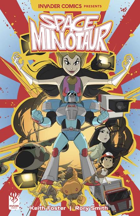INVADER COMICS PRESENTS SPACE MINOTAUR #1 (ONE SHOT) CVR C INC 1:5 RORY SMITH VAR