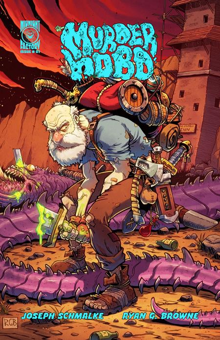 MURDER HOBO #1 CVR B RYAN G BROWNE VAR (MR)