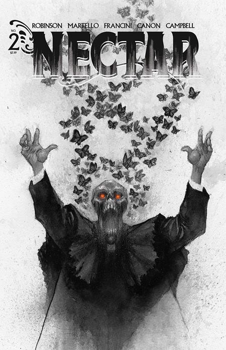 NECTAR #2 CVR D INC 1:30 JONATHAN WAYSHAK B&W FULL ART VAR