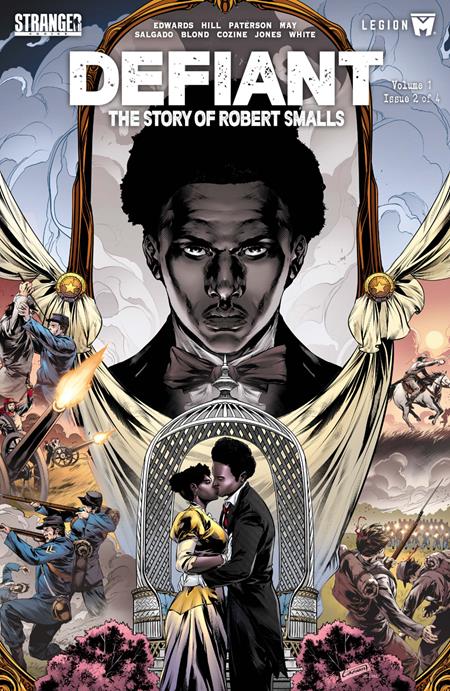 DEFIANT THE STORY OF ROBERT SMALLS #2 (OF 4) CVR A CAANAN WHITE Previously Solicited Thru Diamond Allocations May Occur