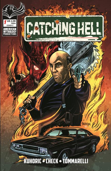 CATCHING HELL FEAT REGGIE BANNISTER #1 CVR D BUZ HASSON VAR Previously Solicted Thru Diamond