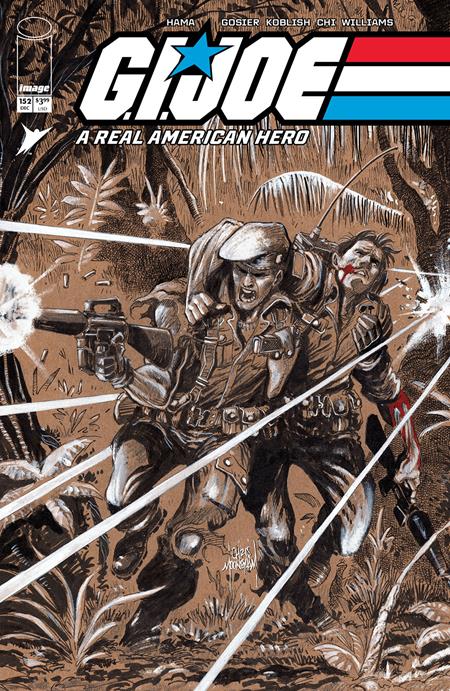 GI JOE A REAL AMERICAN HERO HAMA FILES EDITION #152 CVR B CHRIS MOONEYHAM VAR