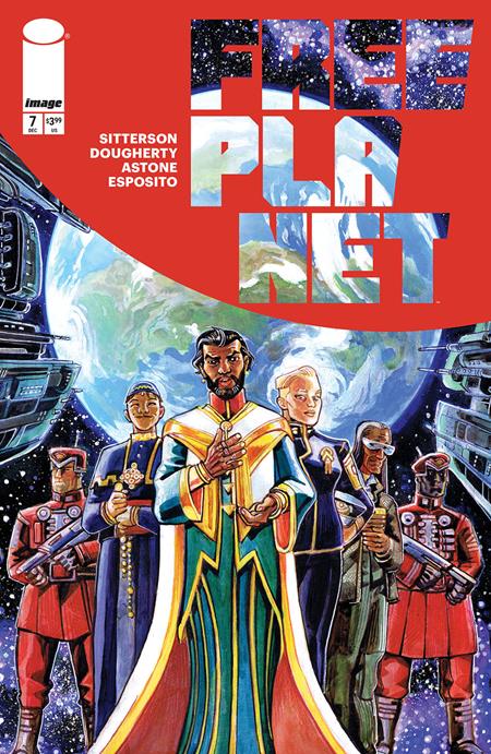 FREE PLANET #7 CVR A JED DOUGHERTY