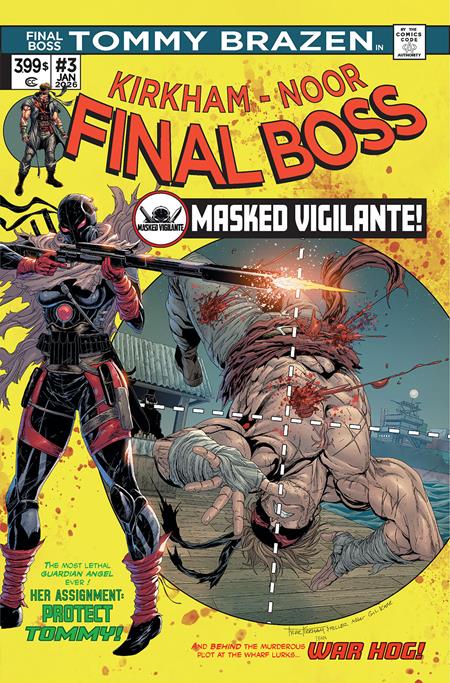 FINAL BOSS #3 CVR F INC 1:100 TYLER KIRKHAM 70S GOLD FOIL VAR (MR)