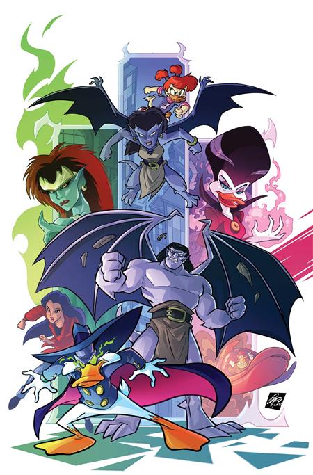 GARGOYLES DARKWING DUCK #2 CVR G INC 1:15 CIRO CANGIALOSI VIRGIN VAR