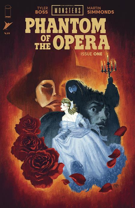 UNIVERSAL MONSTERS THE PHANTOM OF THE OPERA #1 (OF 4) CVR F INC 1:75 DAVID TALASKI VAR