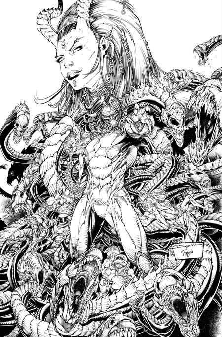 DARKNESS (2025) #3 CVR E INC 1:50 BRETT BOOTH & SAL REGLA B&W VAR