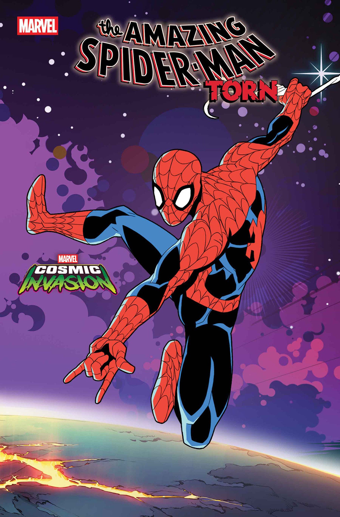 AMAZING SPIDER-MAN: TORN #4 MARVEL COSMIC INVASION VARIANT
