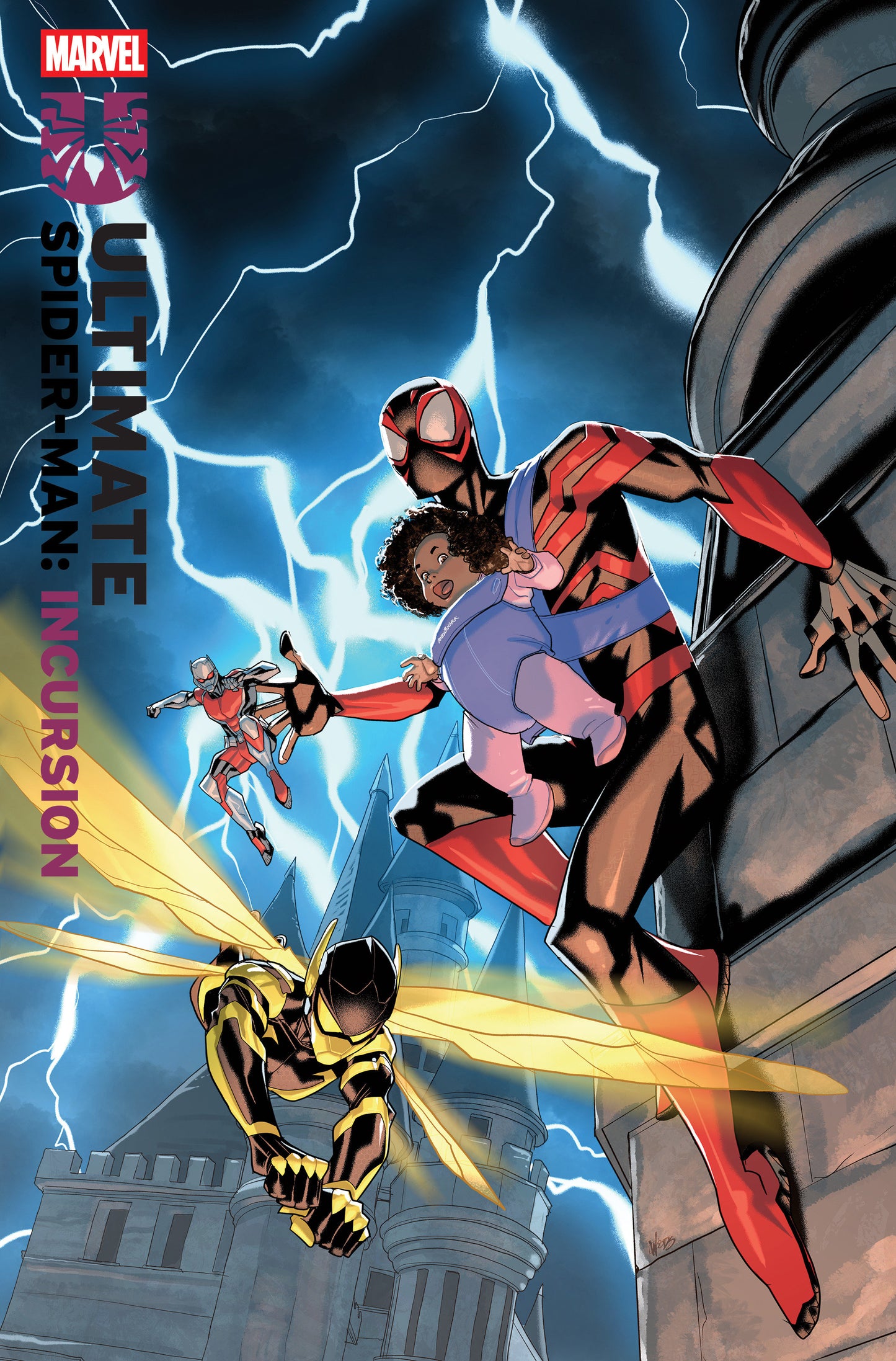 ULTIMATE SPIDER-MAN: INCURSION #5 PETE WOODS VARIANT