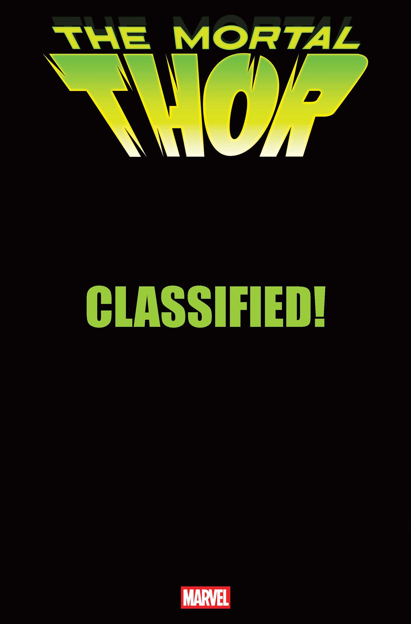 MORTAL THOR #11 CLASSIFIED ARTIST MAGIC: THE GATHERING VIRGIN VARIANT
