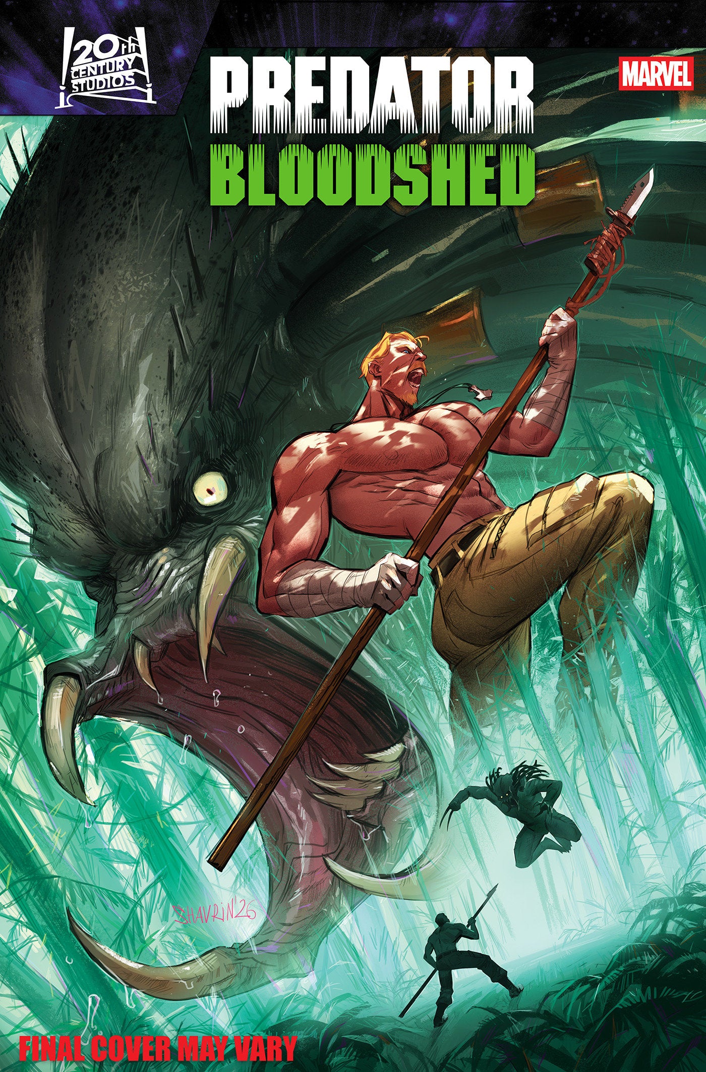 PREDATOR: BLOODSHED #4 IVAN SHAVRIN VARIANT