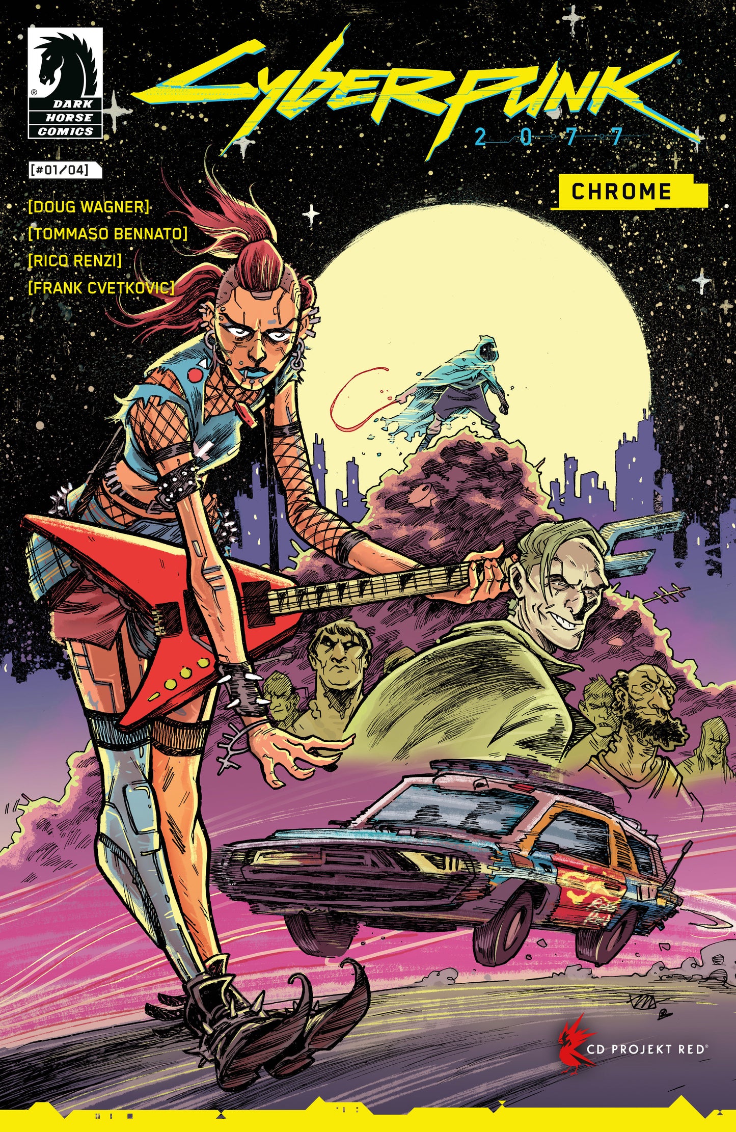 Cyberpunk 2077: Chrome #1 (CVR B) (Mark Laszlo)