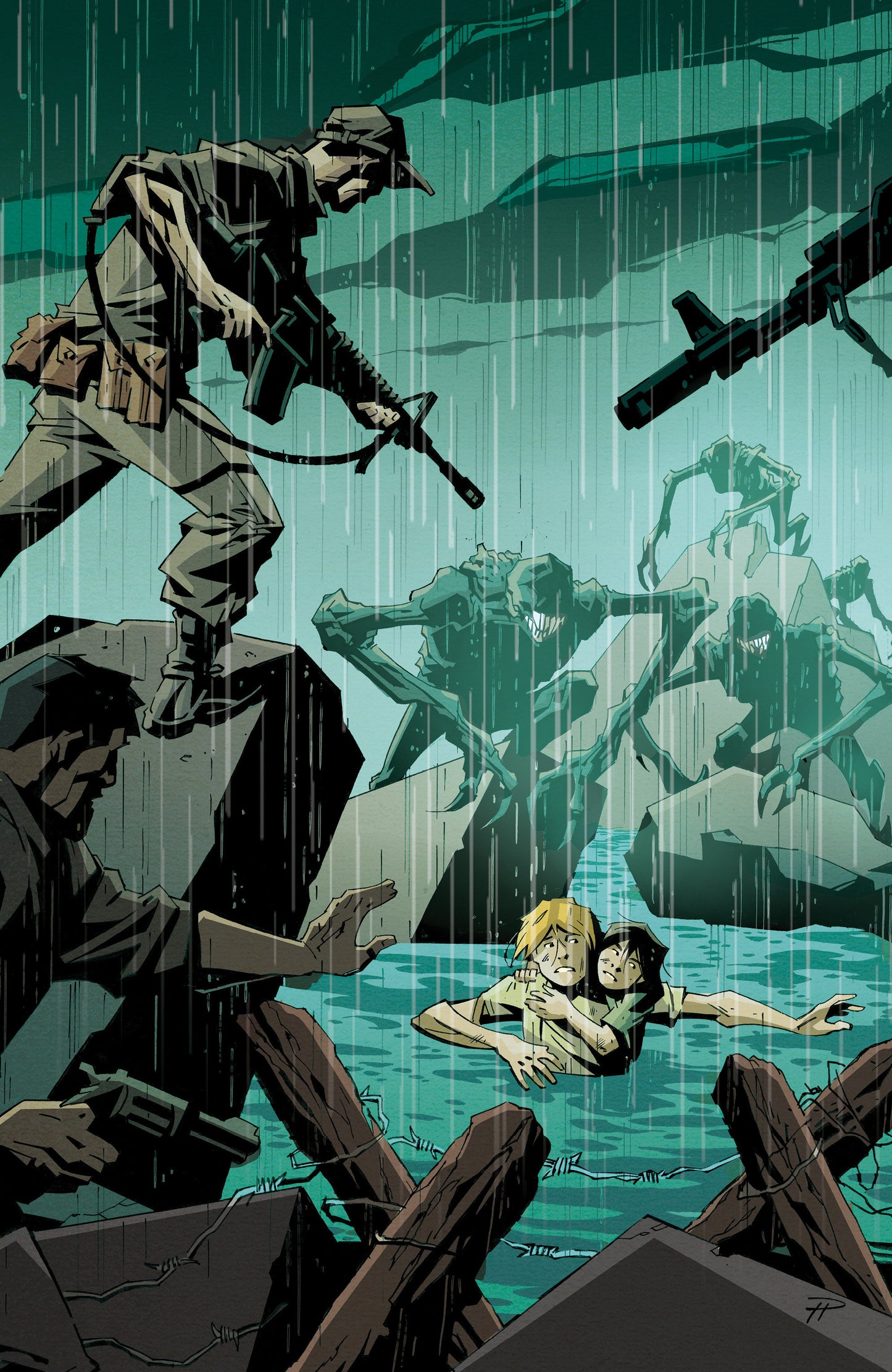 A Quiet Place: Storm Warning #1 Variant RI (50) (Hester Full Art)