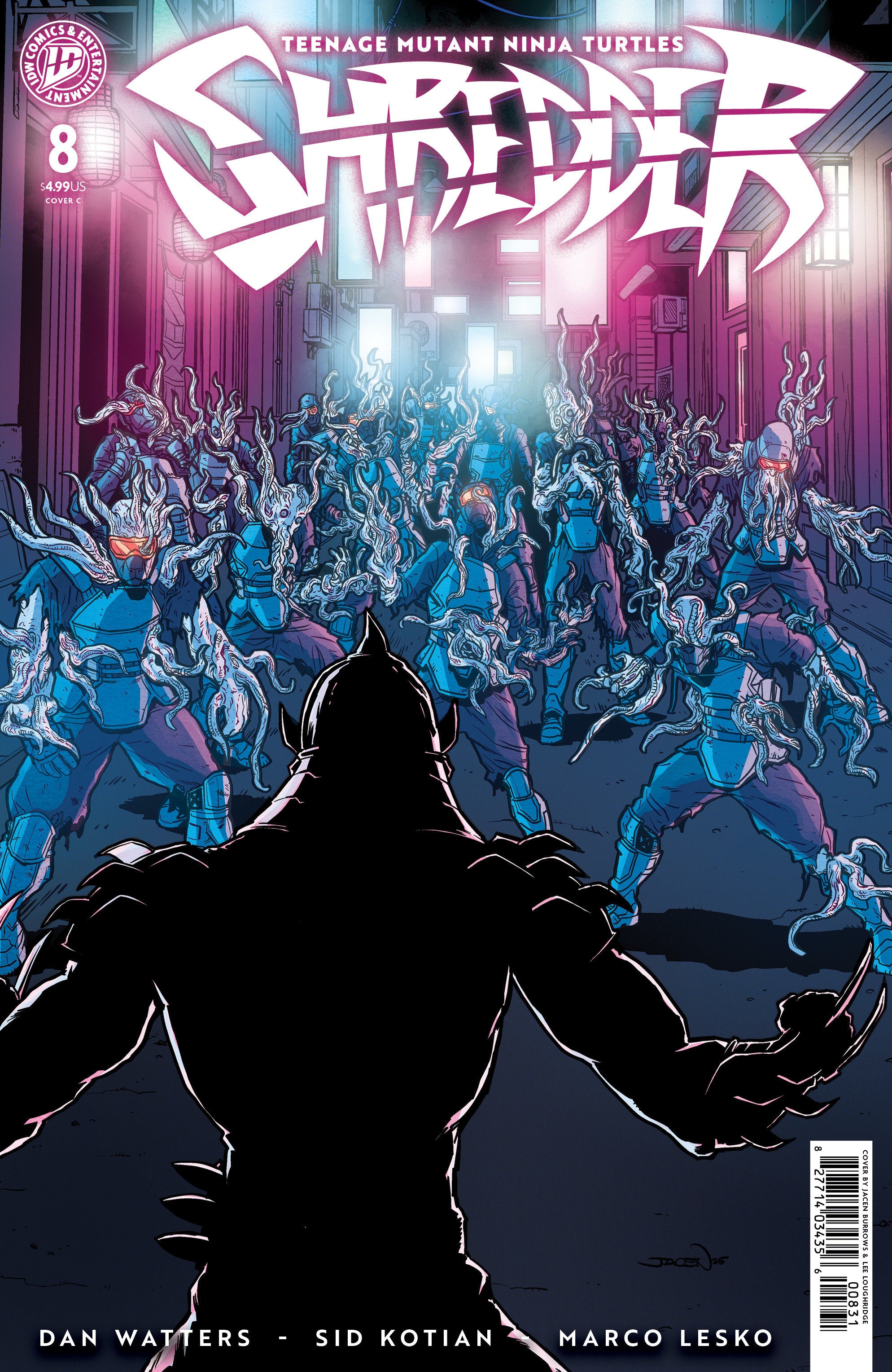 Teenage Mutant Ninja Turtles: Shredder #8 Variant C (Burrows) – Fashina CC