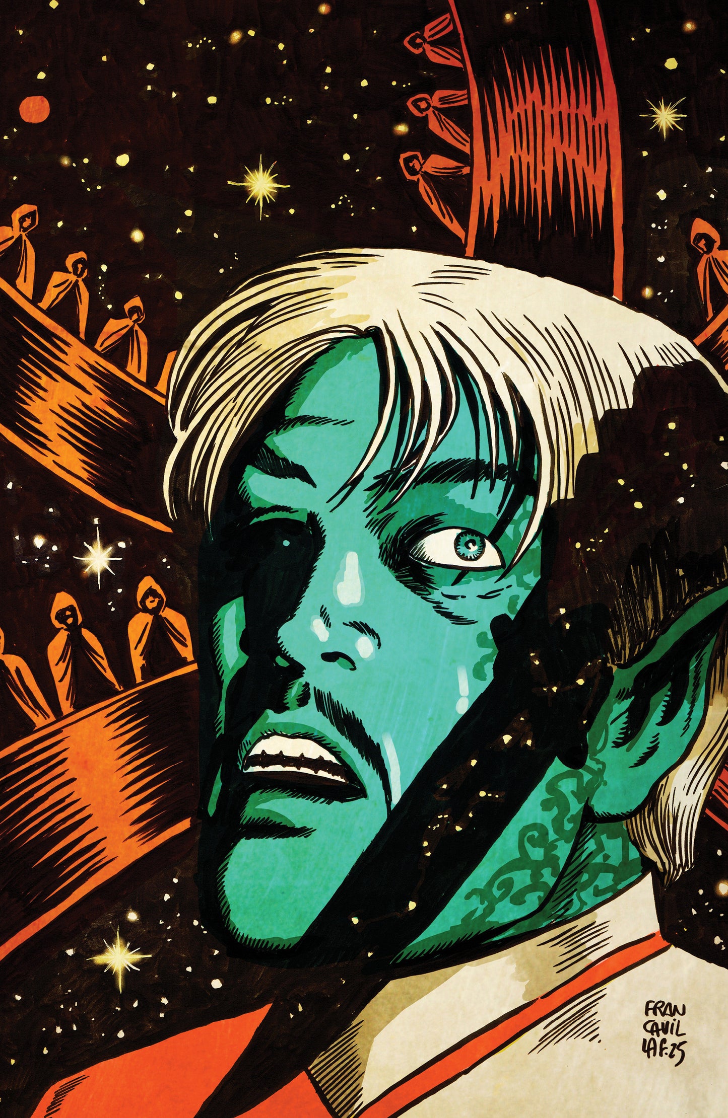 Star Trek: The Last Starship #5 Variant RI (15) (Francavilla Full Art)