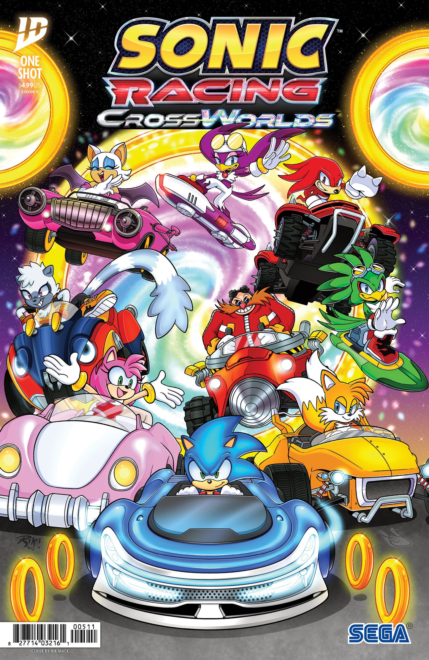 Sonic the Hedgehog: Sonic Racing CrossWorlds Variant B (Mack)
