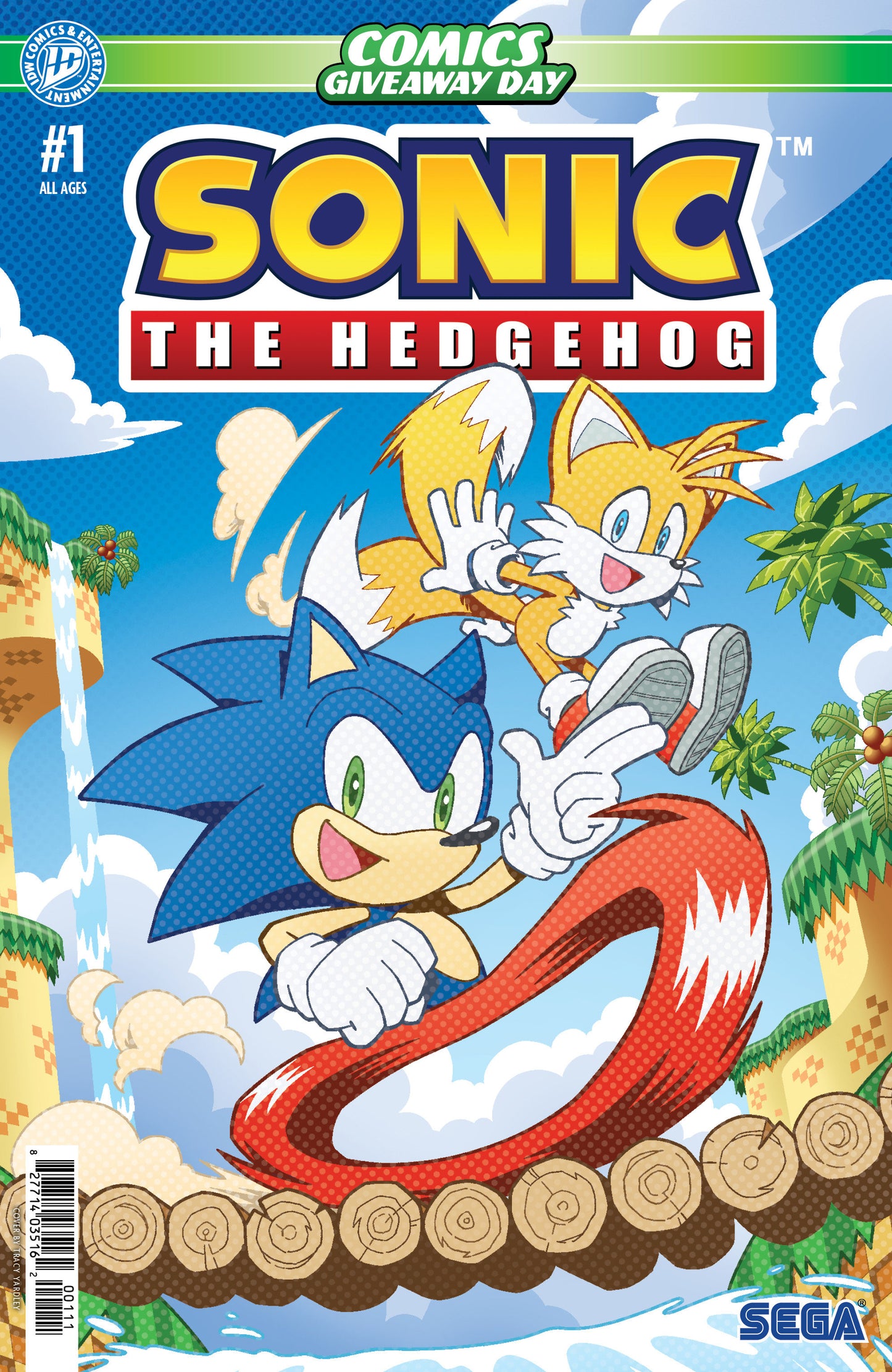 Sonic the Hedgehog #1: Cover A (Yardley) CGD 2026 (Bundle of 20)