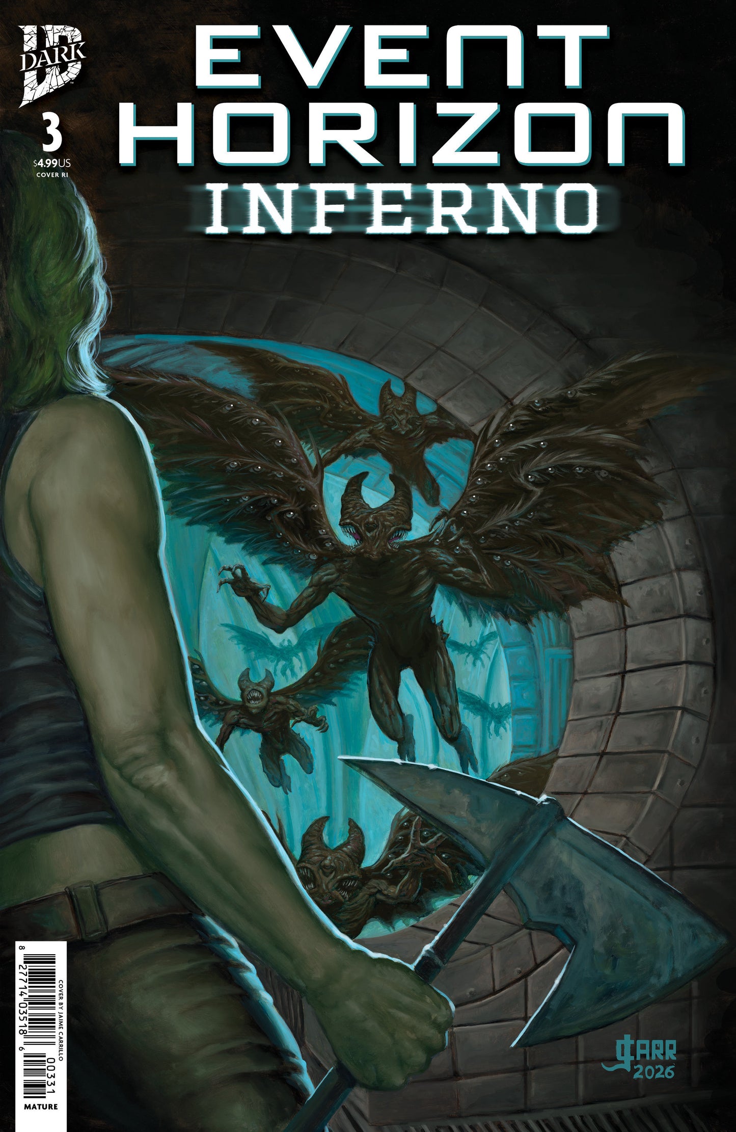 Event Horizon: Inferno #3 Variant RI (15) (Carrillo)