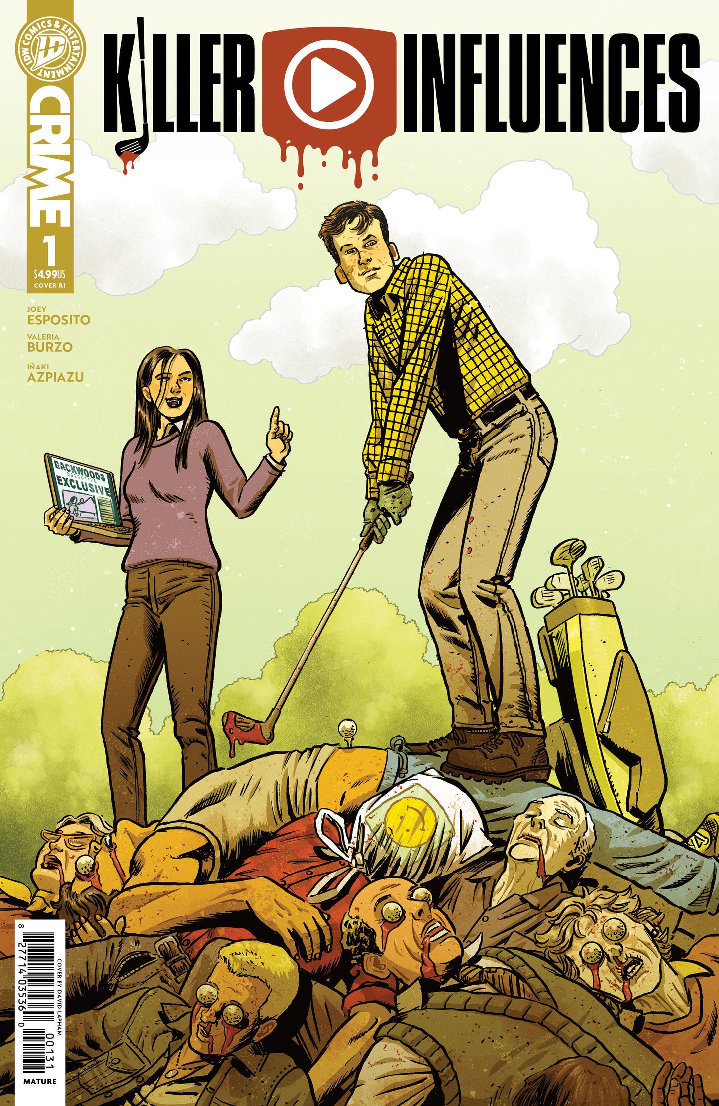Killer Influences #1 Variant RI (15) (Lapham)