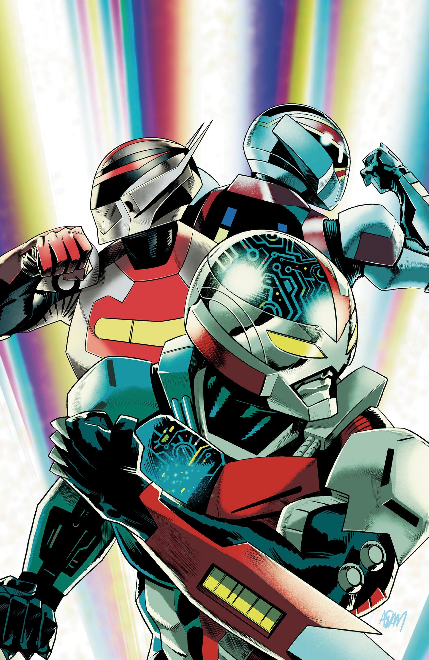 VR Troopers #4 E 1:15 INCV (Full Art, Gorham)