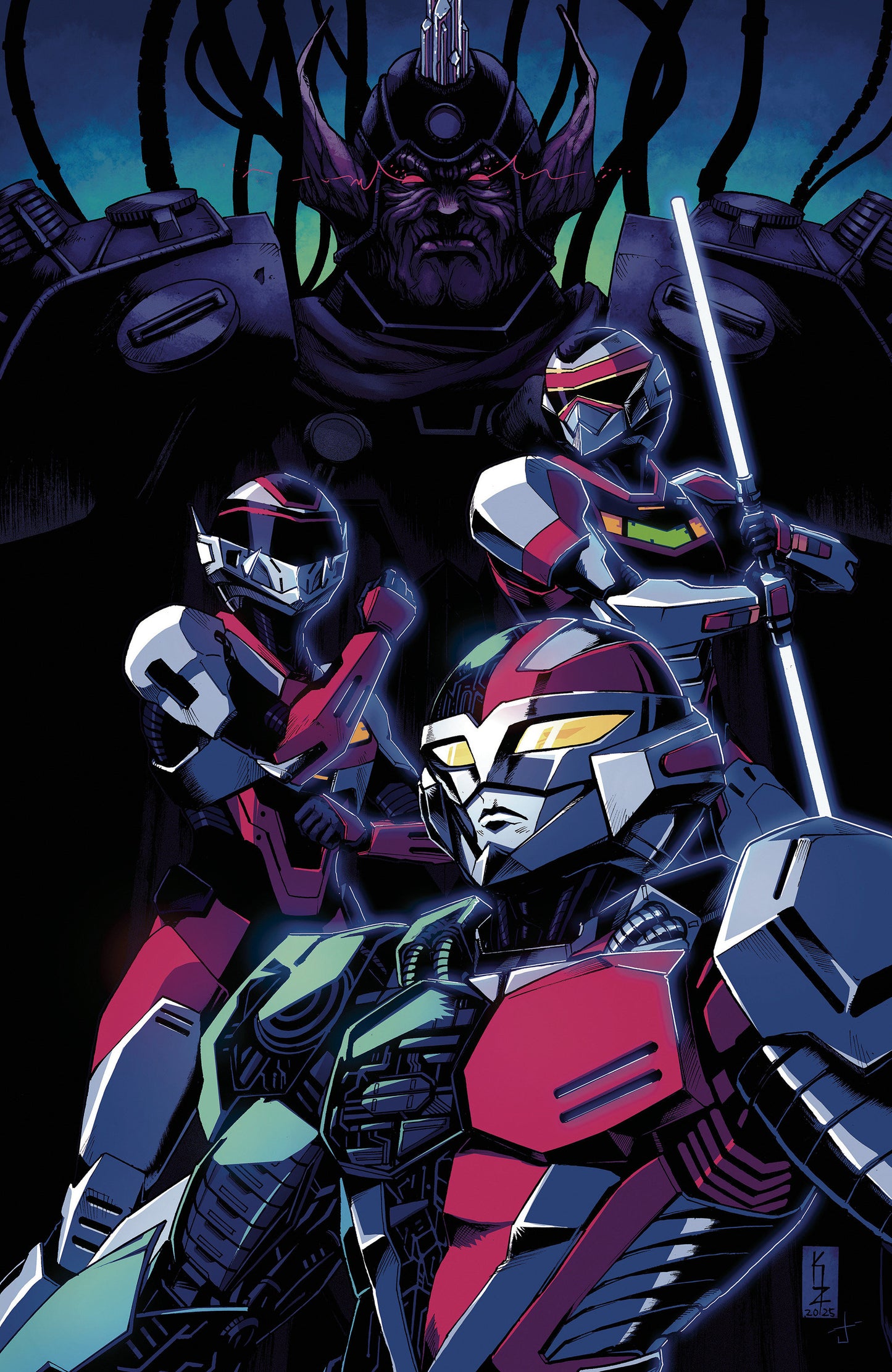 VR Troopers #4 F 1:25 INCV (Full Art, Zama)