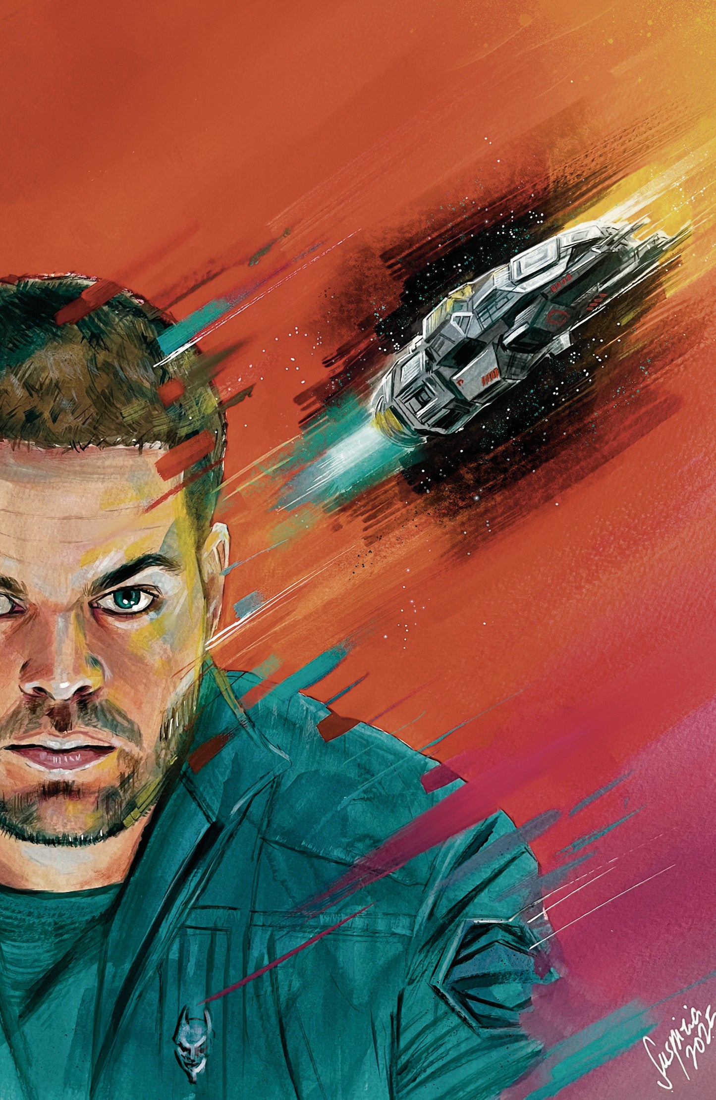 The Expanse: A Little Death #2 D 1:15 INCV (Full Art, Vilchez)