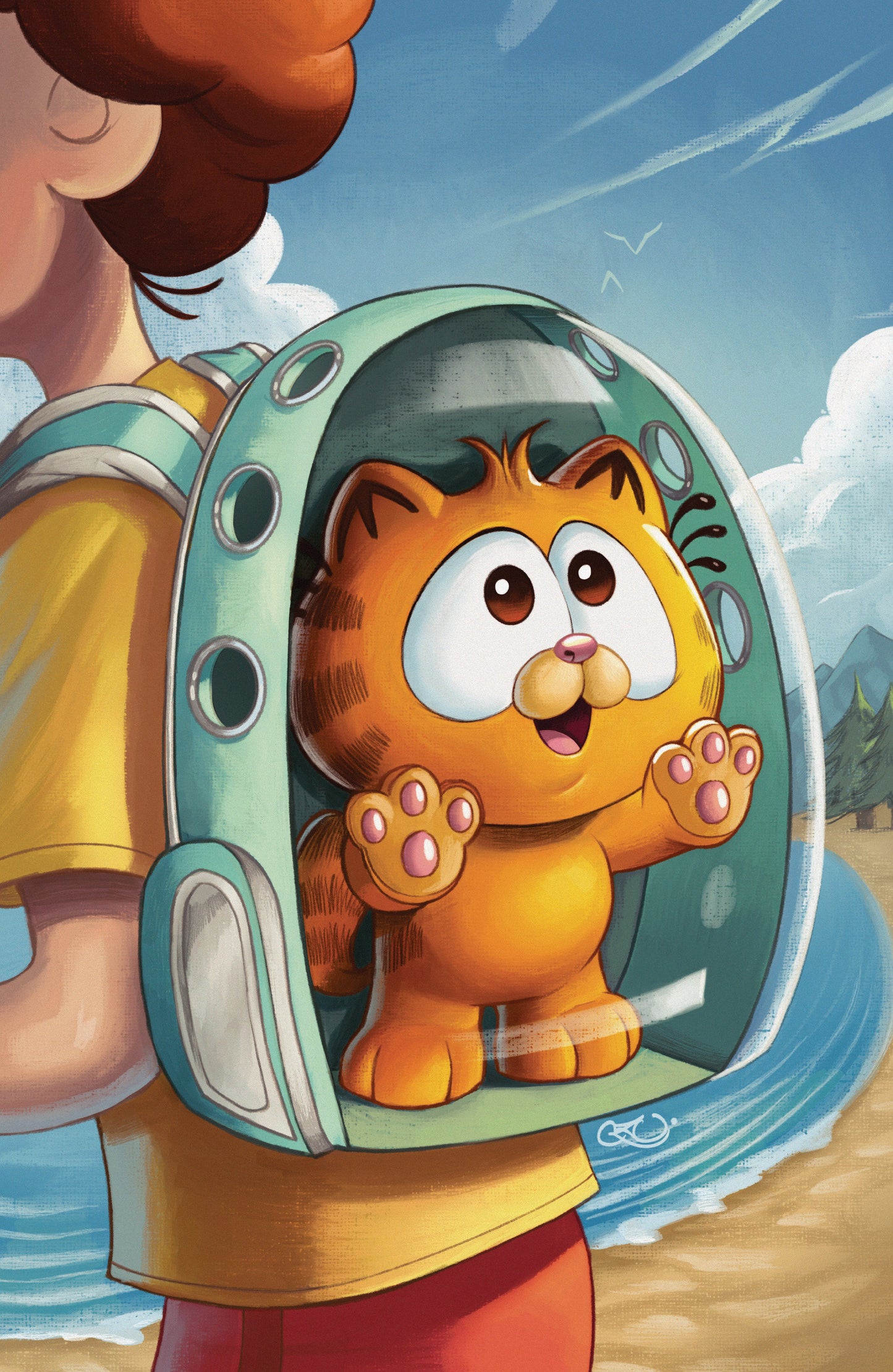 Baby Garfield #3 C 1:5 INCV (Full Art, Zullo-Uminga)