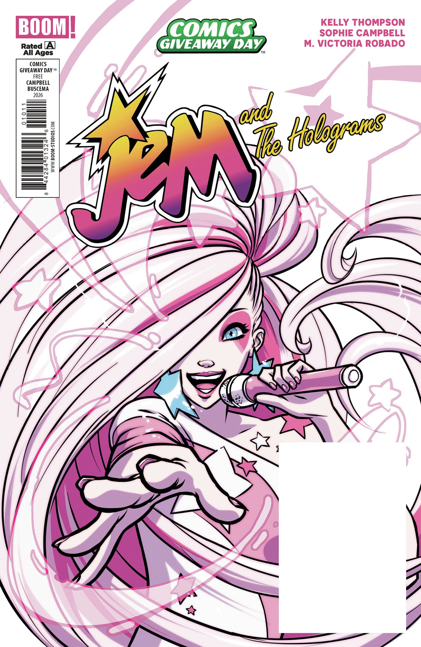 Jem and the Holograms/My Little Pony Flipbook CGD 2026 (Bundle of 20)