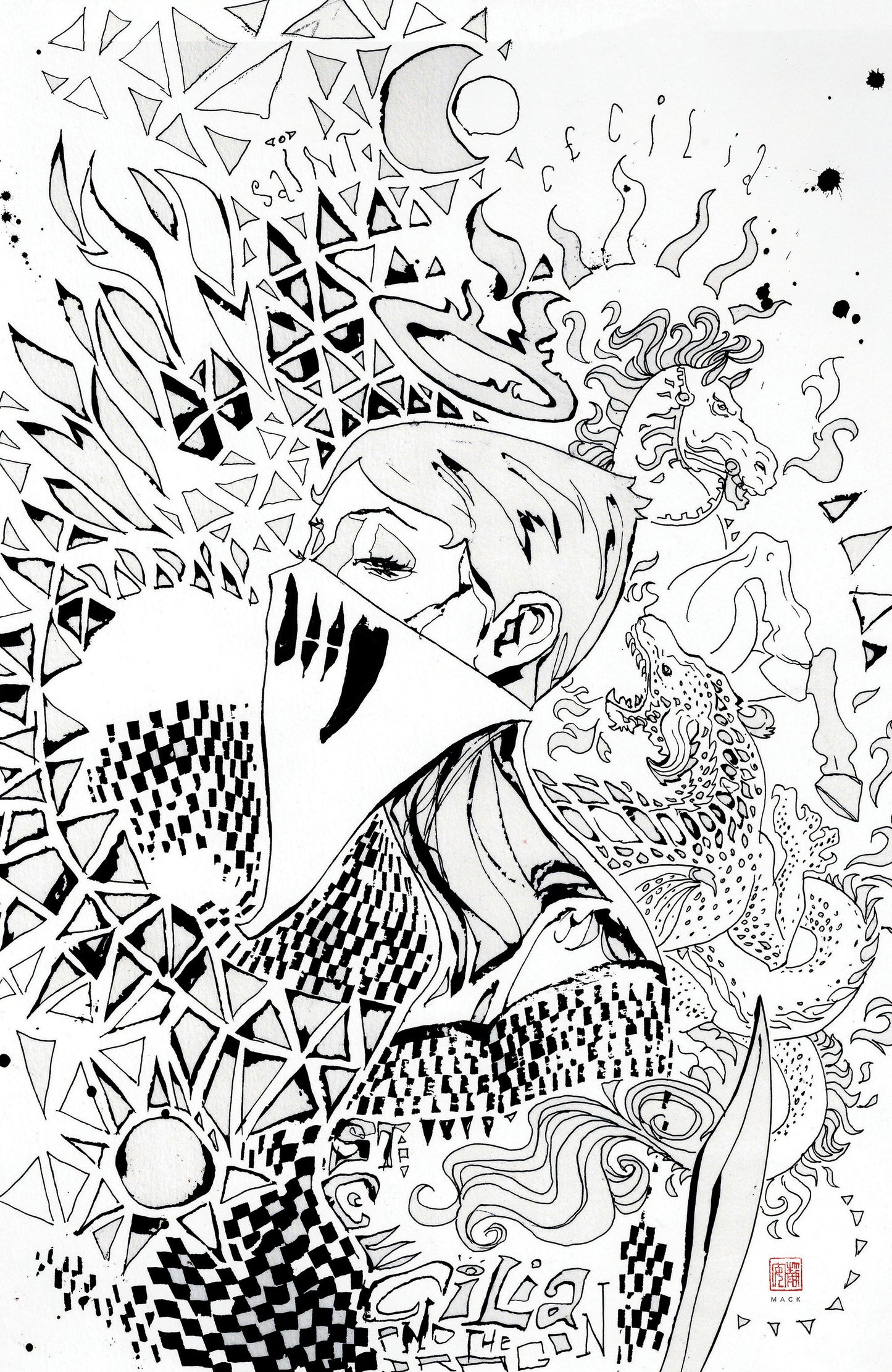 Fall of the House of Slaughter #1 E 1:20 INCV (Full Art, Mack)