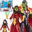 Avengers Marvel Legends Skrull Queen Super-Skrull Figures