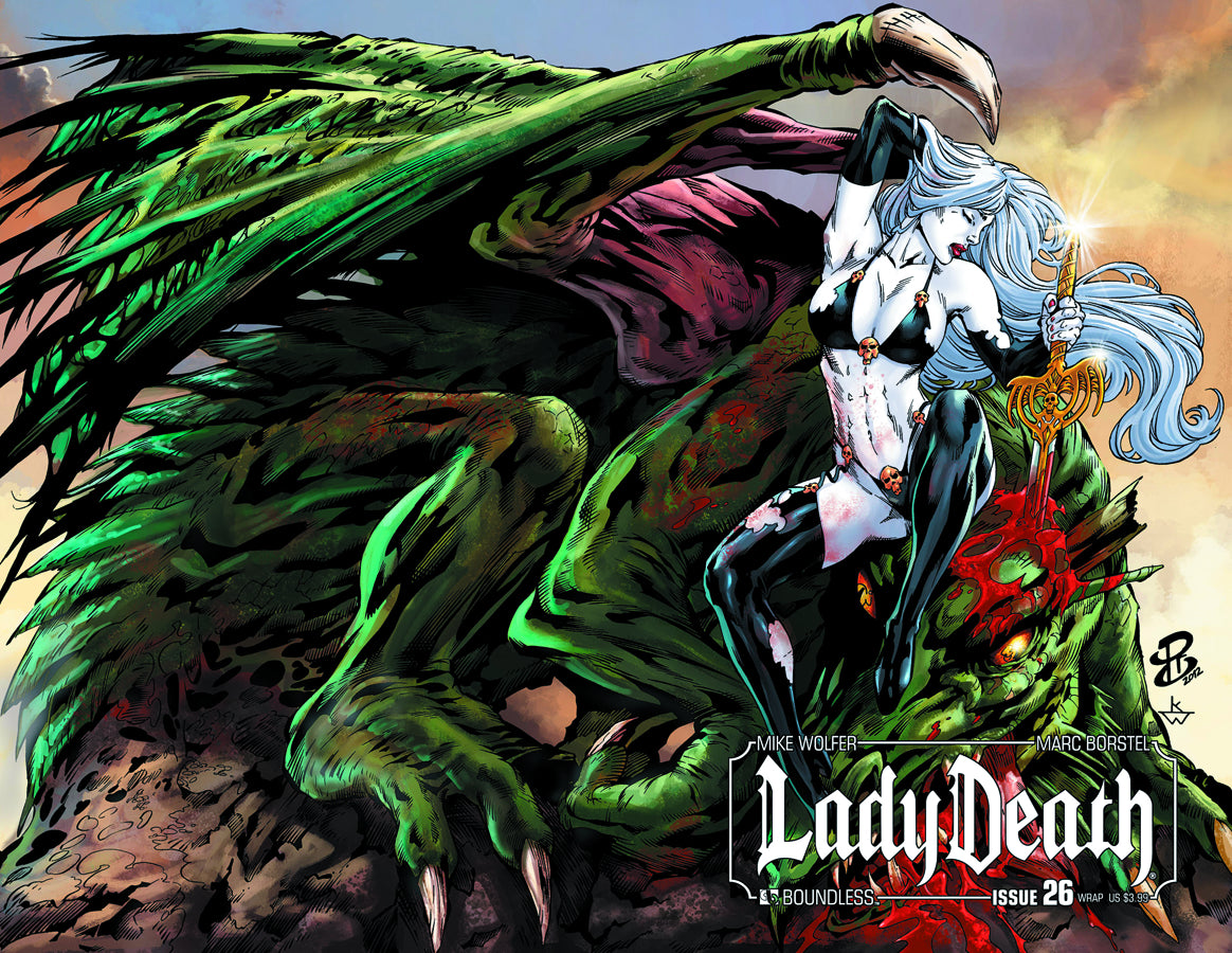 LADY DEATH (ONGOING) #26 WRAP CVR (O/A) (MR)