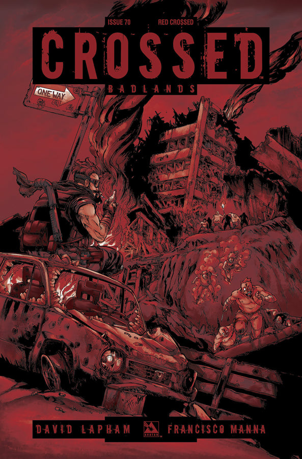 CROSSED BADLANDS #70 RED CROSSED ORDER INCV CVR (NET) (O/A)