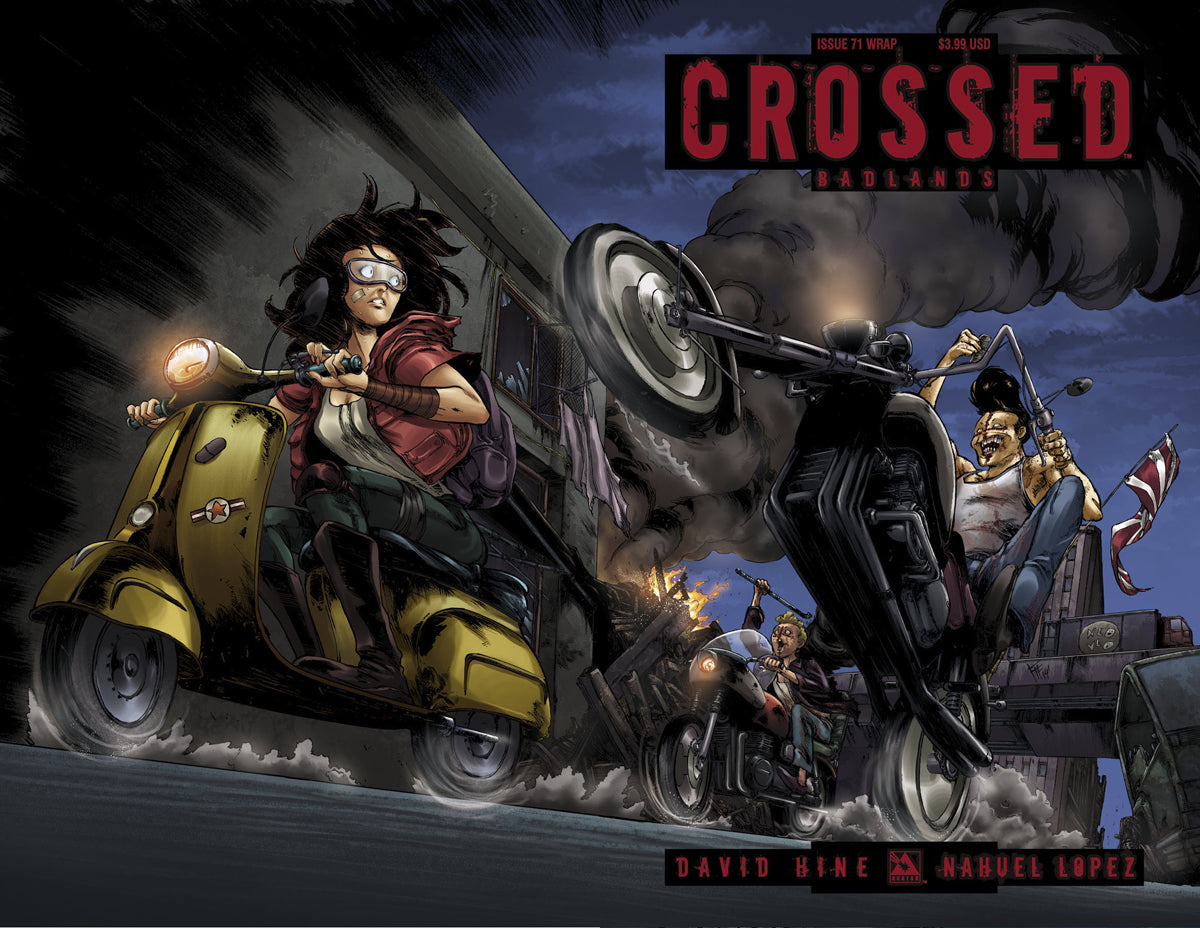 CROSSED BADLANDS #71 WRAP CVR (O/A) (MR)
