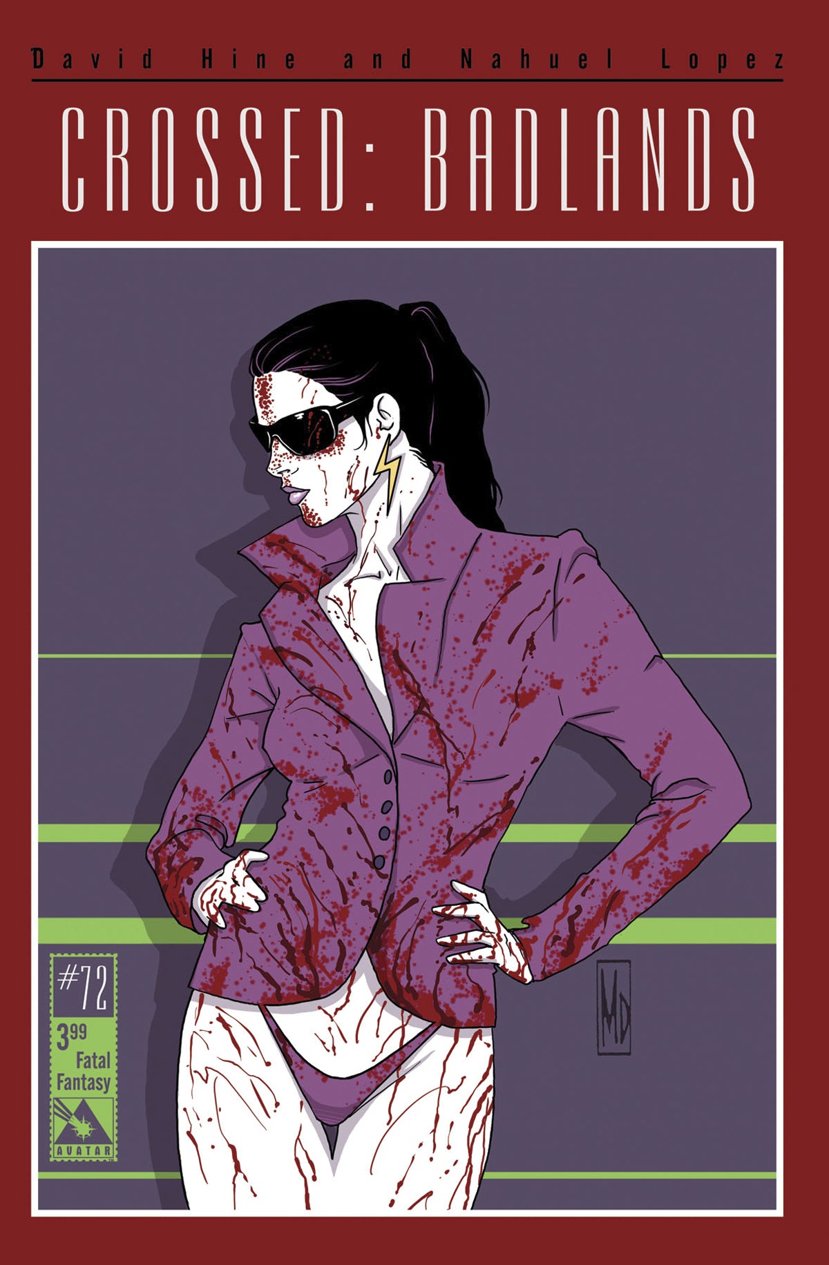 CROSSED BADLANDS #72 FATAL FANTASY CVR (O/A) (MR)