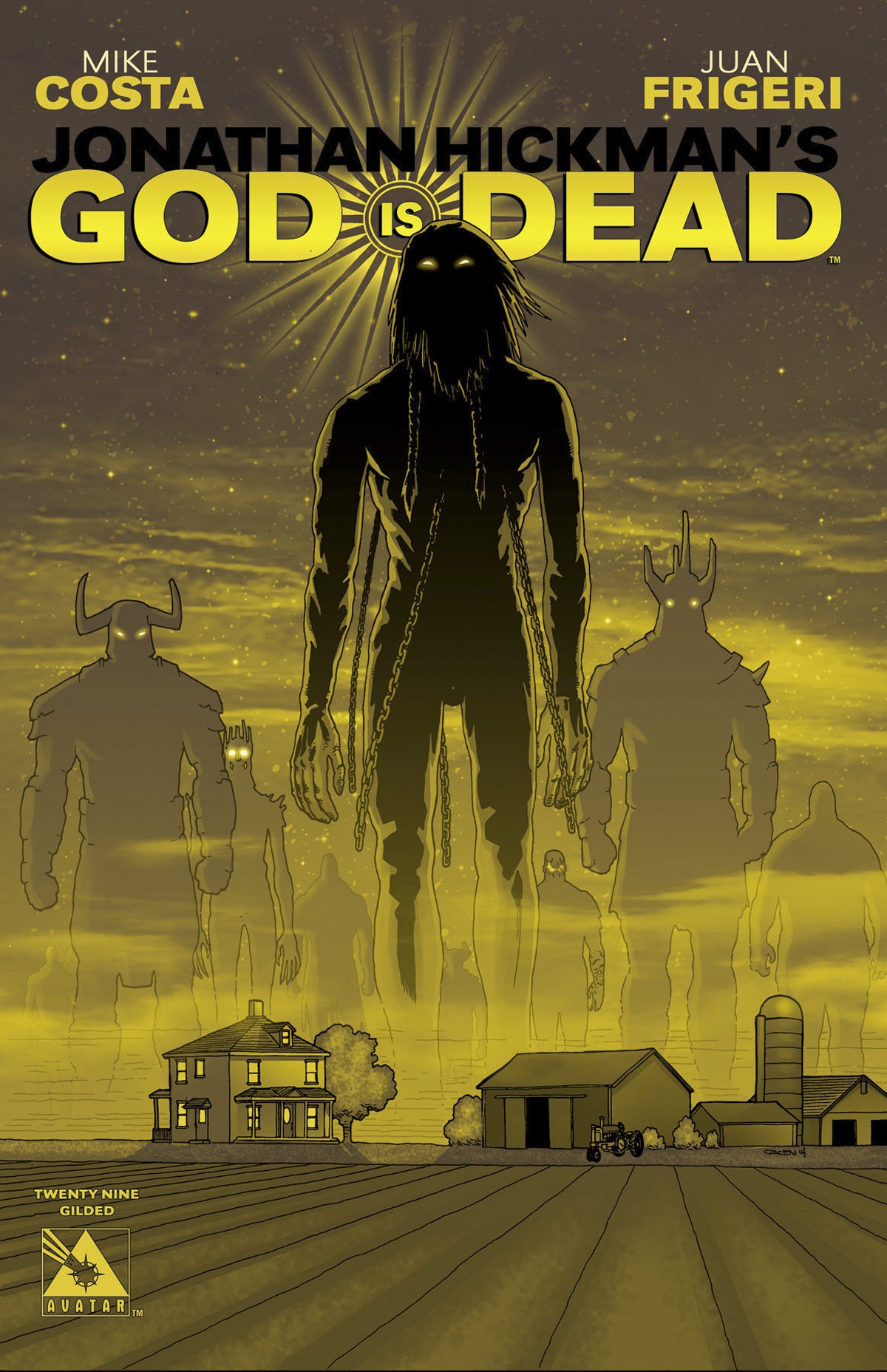 GOD IS DEAD #29 GILDED RETAILER ORDER INCV CVR (NET) (O/A) (