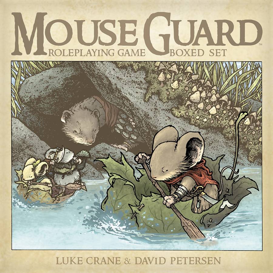 MOUSE GUARD ROLEPLAYING GAME HC BOXED (2ND ED) (C: 0-0-1