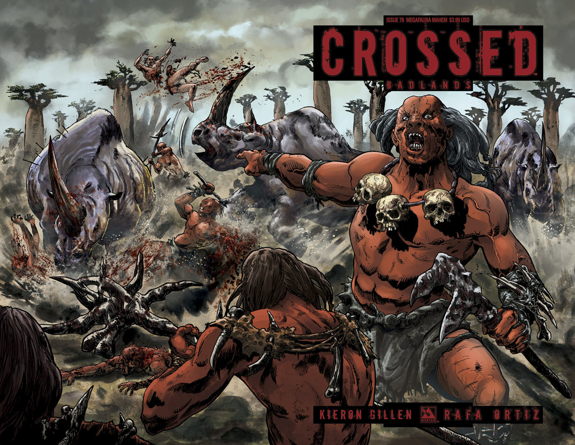 CROSSED BADLANDS #76 MEGAFAUNA MAYHEM CVR (O/A) (MR)