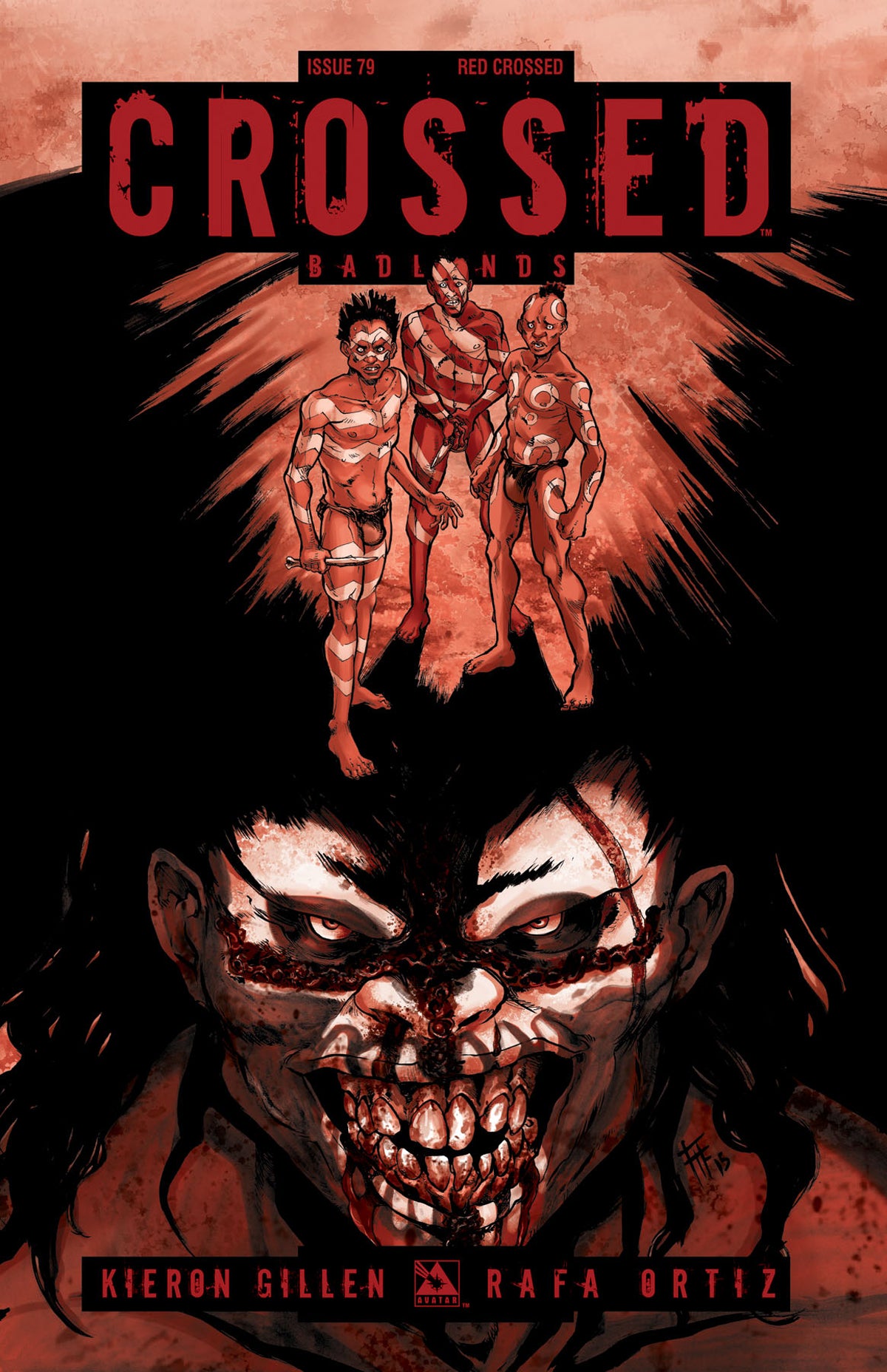 CROSSED BADLANDS #79 RED CROSSED ORDER INCV CVR (NET) (O/A)