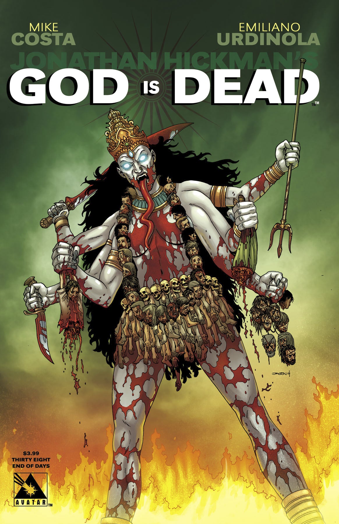 GOD IS DEAD #38 END OF DAYS CVR (O/A) (MR)