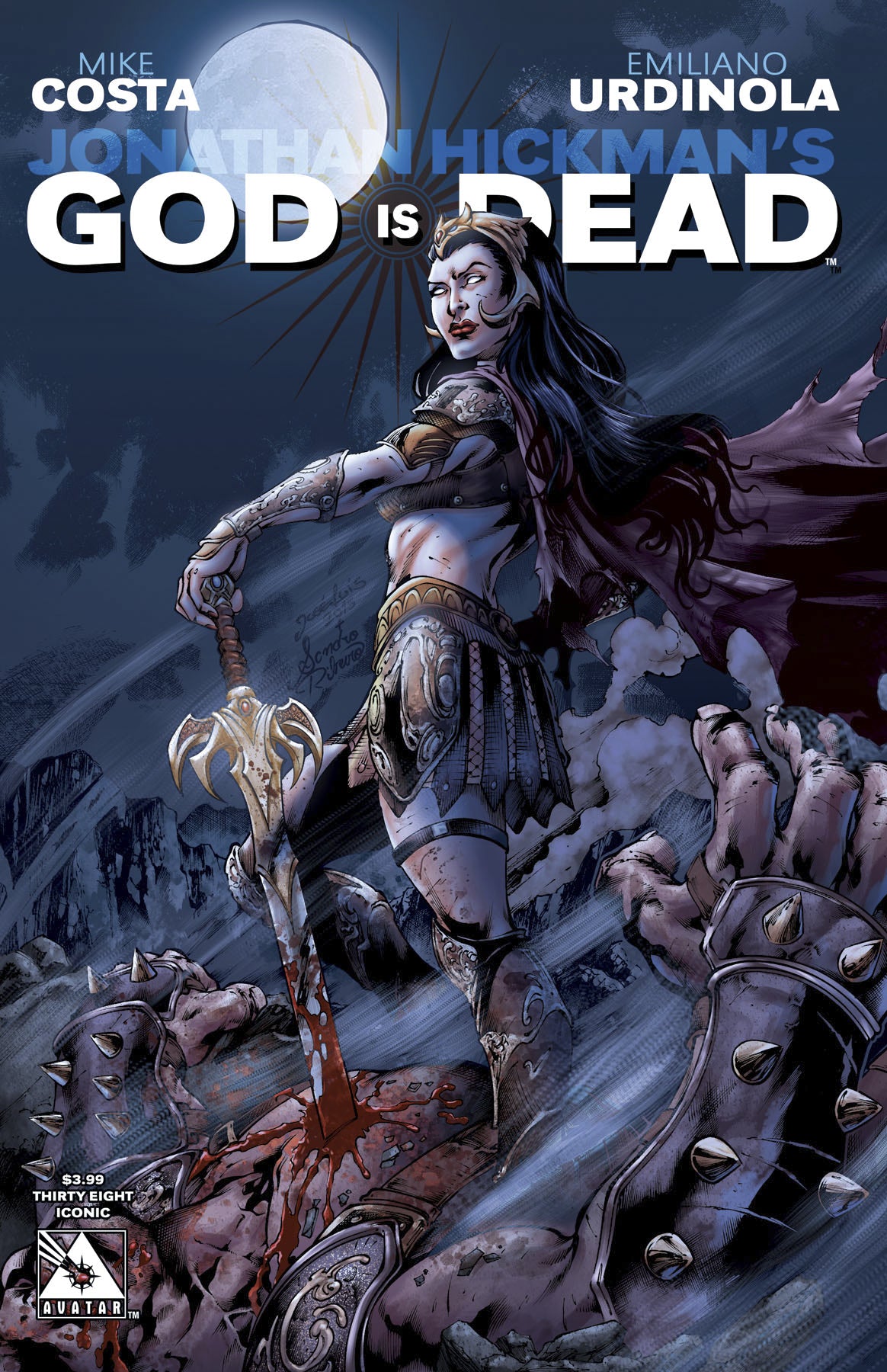 GOD IS DEAD #38 ICONIC CVR (O/A) (MR)