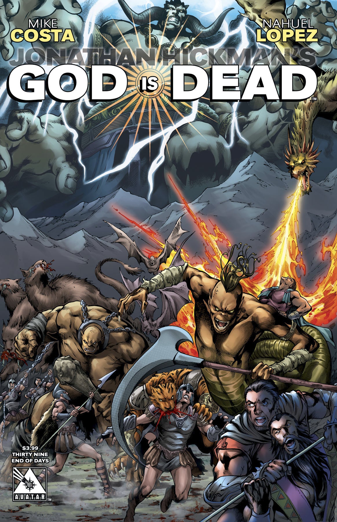 GOD IS DEAD #39 END OF DAYS CVR (O/A) (MR)