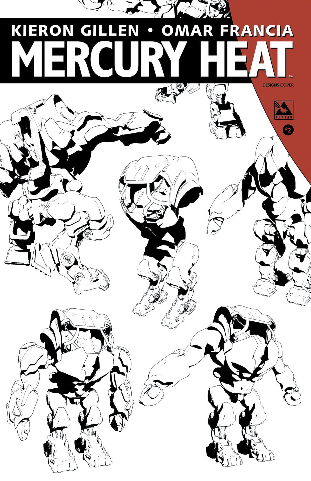MERCURY HEAT #2 DESIGNS ORDER INCV CVR (NET) (O/A) (MR)