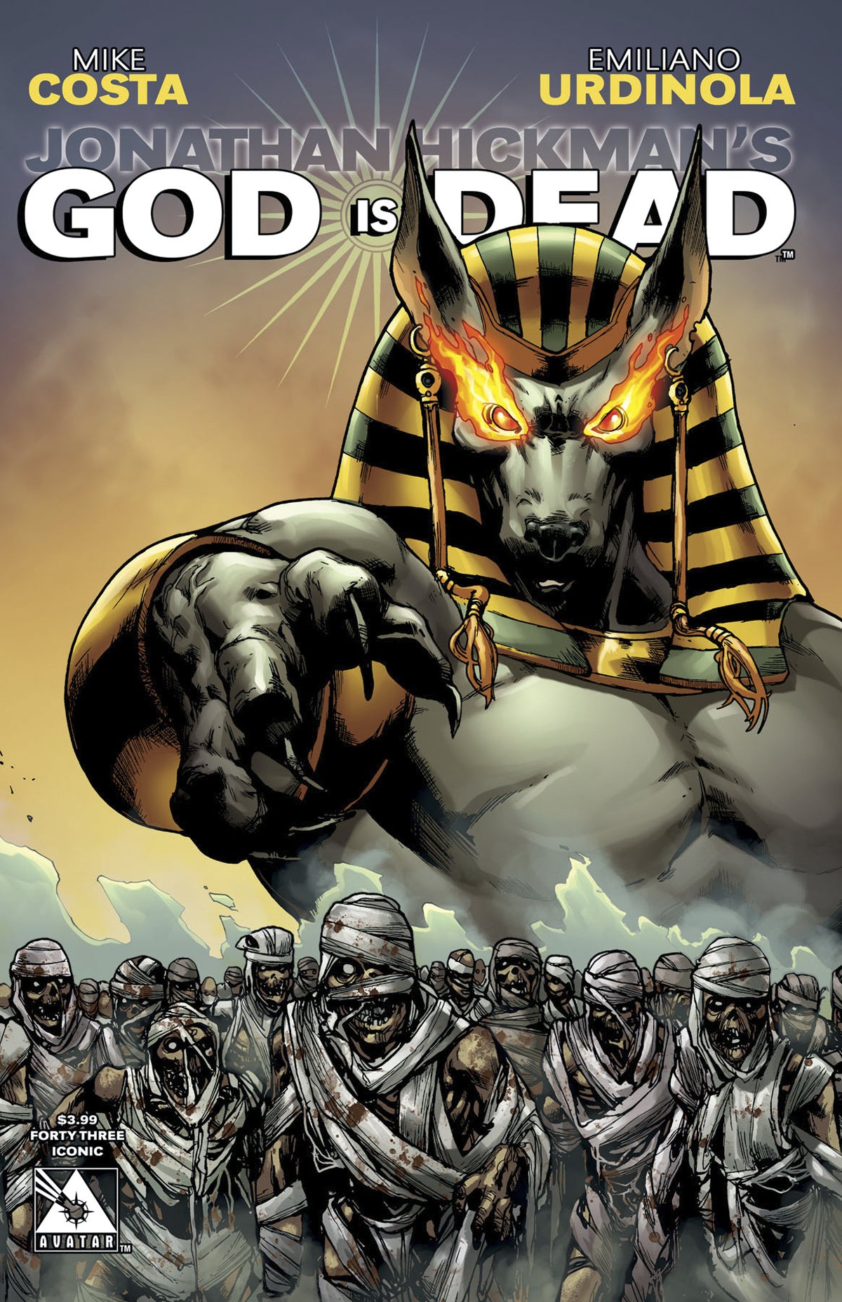 GOD IS DEAD #43 ICONIC CVR (O/A) (MR)